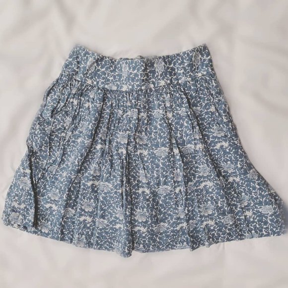 Twik Women's blue and white patterned skirt - Picture 1 of 2